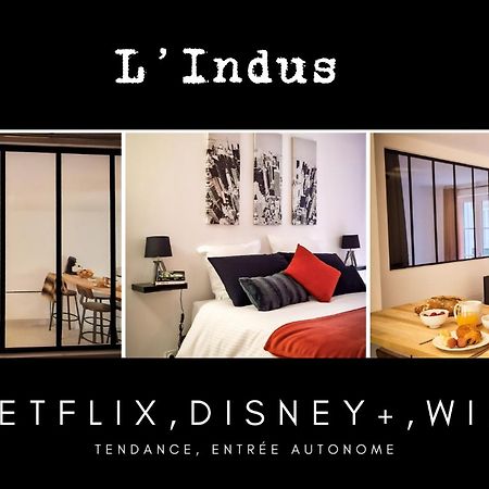 L'Indus 3 Etoiles Wifi, Netflix, Disney, Coeur De Bastide ヴィルフランシュ・ド・ルエルグ エクステリア 写真